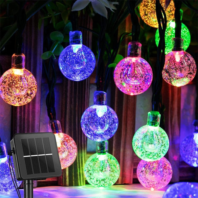 Lichterkette LED für Balkon/Terrasse