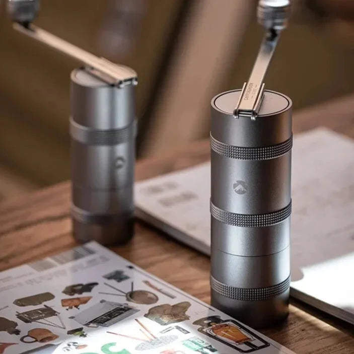 Edelstahl Kaffeemühle