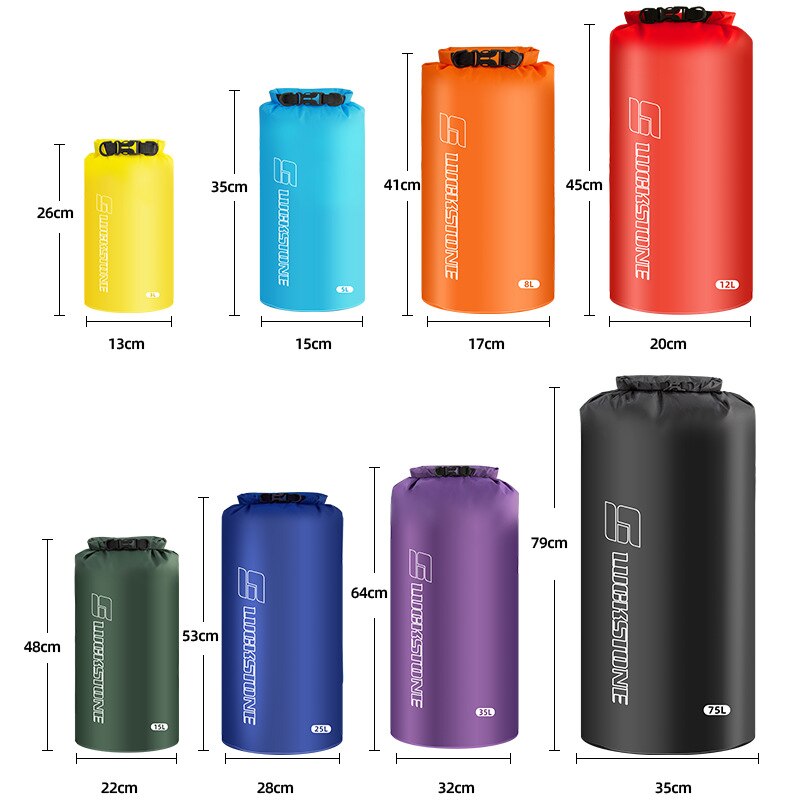 Wasserdichter Schwimmsack diverse Grössen (3/5/8/12/15/25/35/75L)