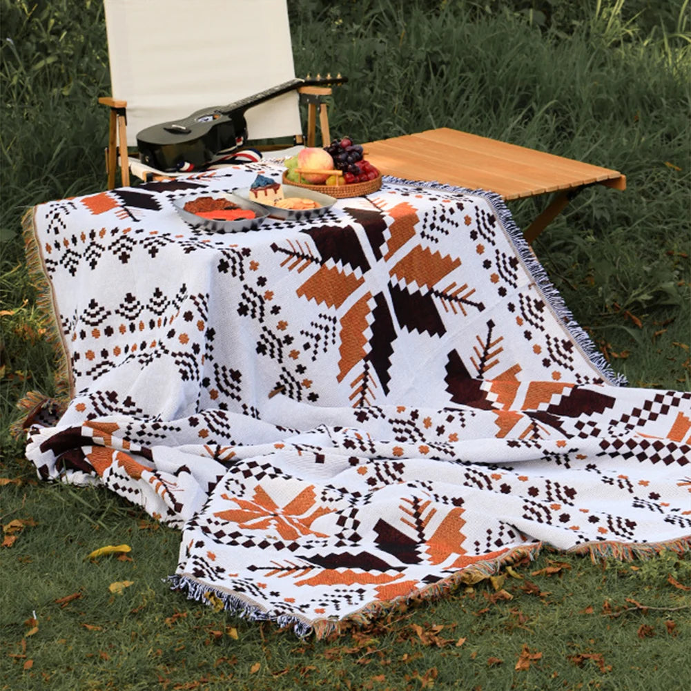 Outdoor Teppich im Bohemian Design