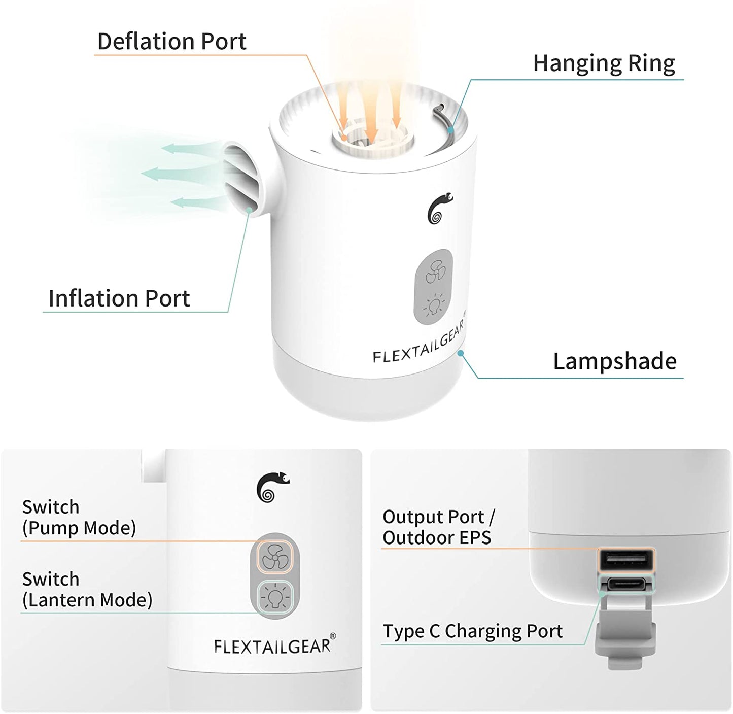 Mini Luftpumpe elektrisch