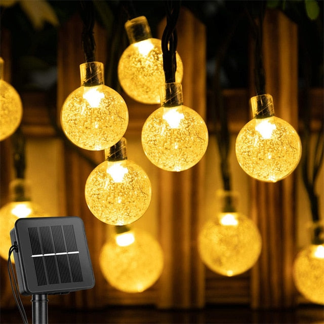 Lichterkette LED für Balkon/Terrasse