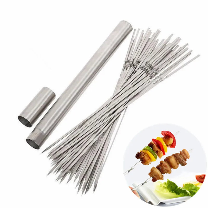 Grillspiesse aus Edelstahl
