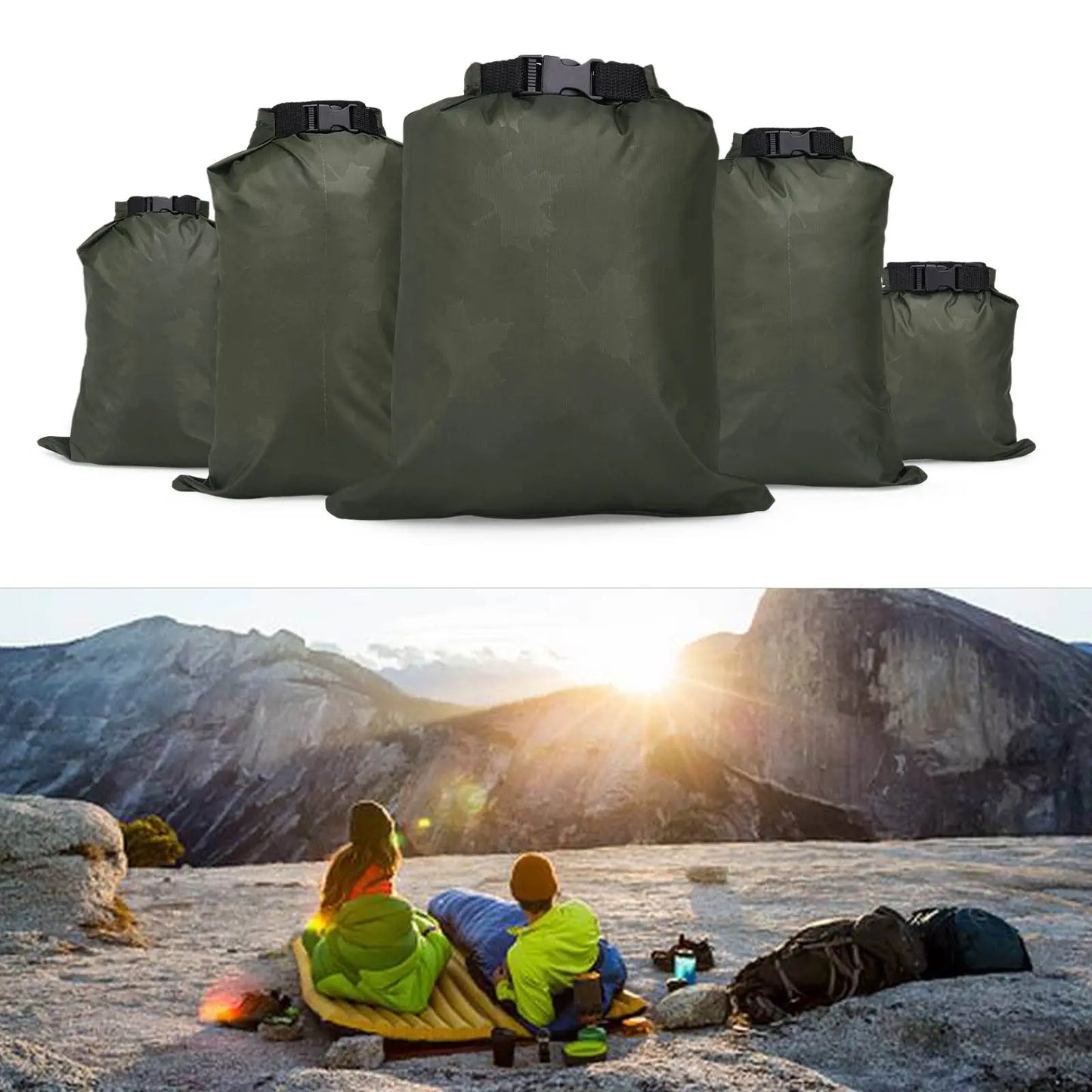Packsack-Set - wasserdicht