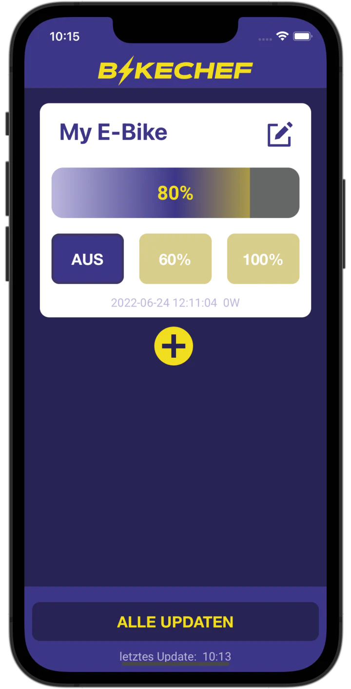 BikeChef - smartes Laden für Dein E-Bike