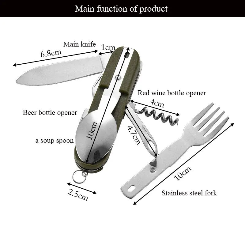 Picknick Besteck faltbar