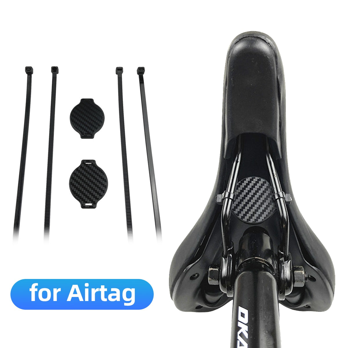 Airtag-Halter für Bike Sattel oder Rahmen